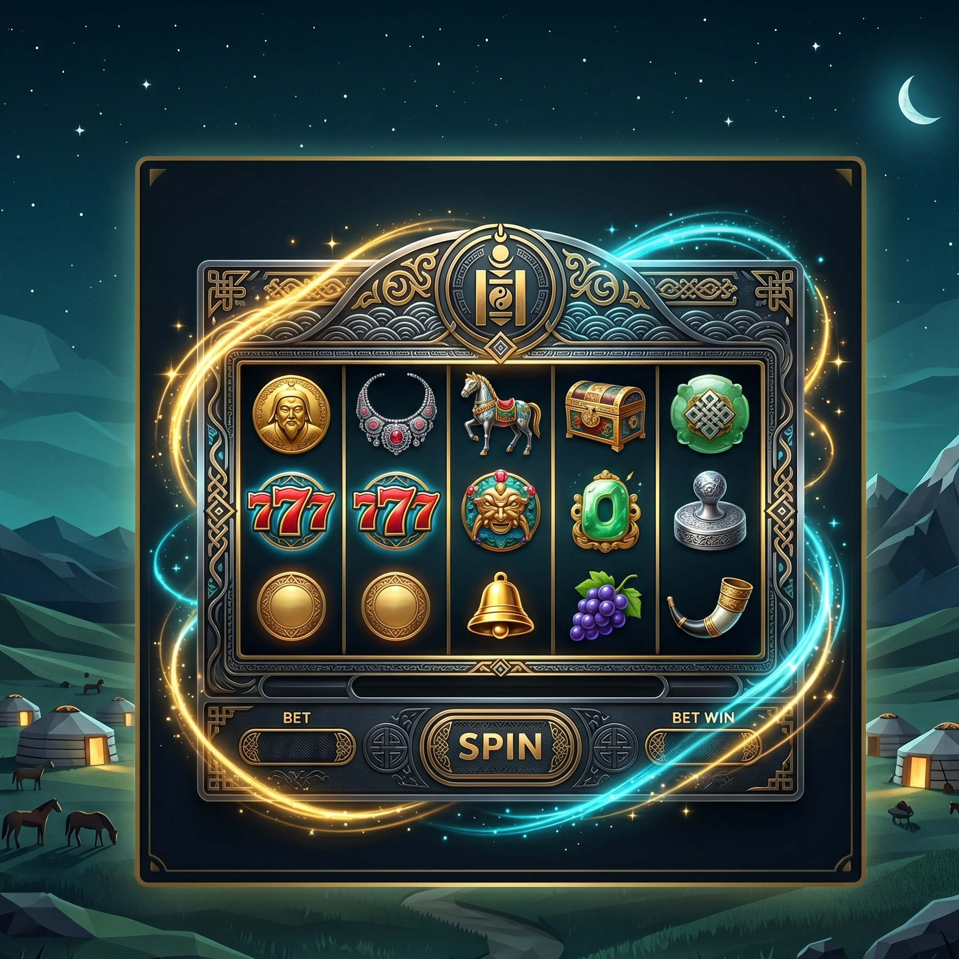 1xBet Mongolia casino games interface